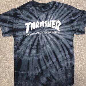 Thrasher Skate Mag Spider Dye Tee